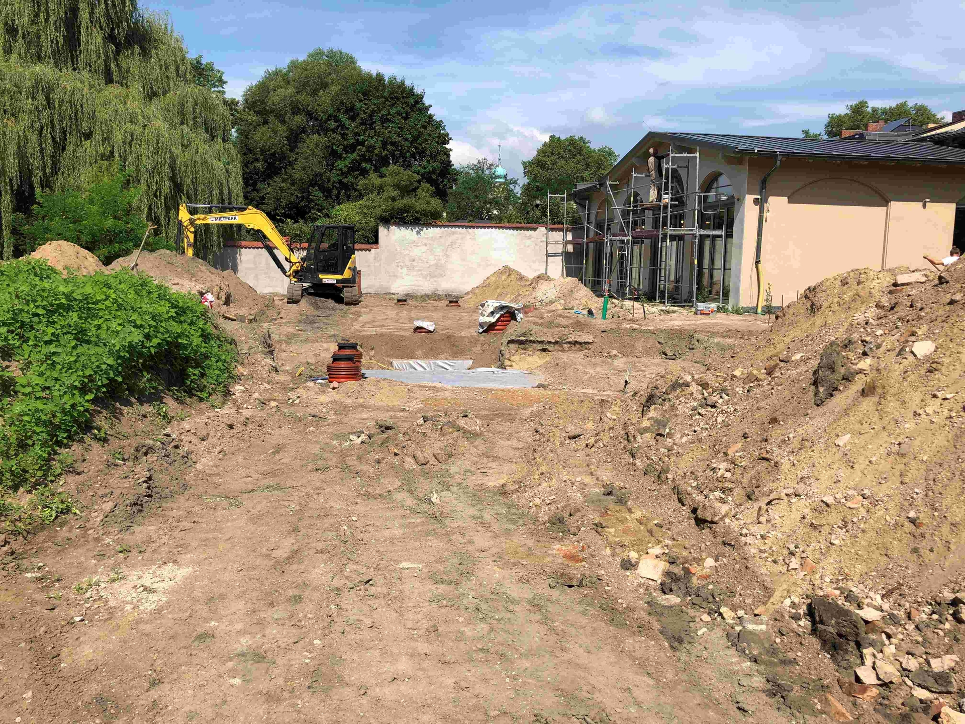 Arbeiten im Untergrund - Juni 2021