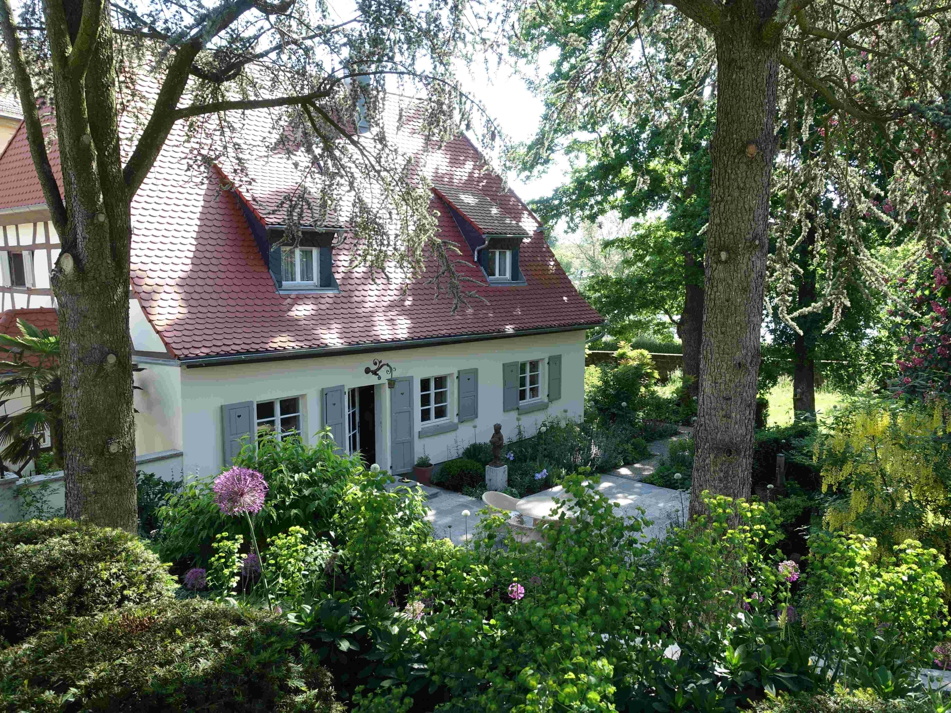 ein Garten im Weinbauklima