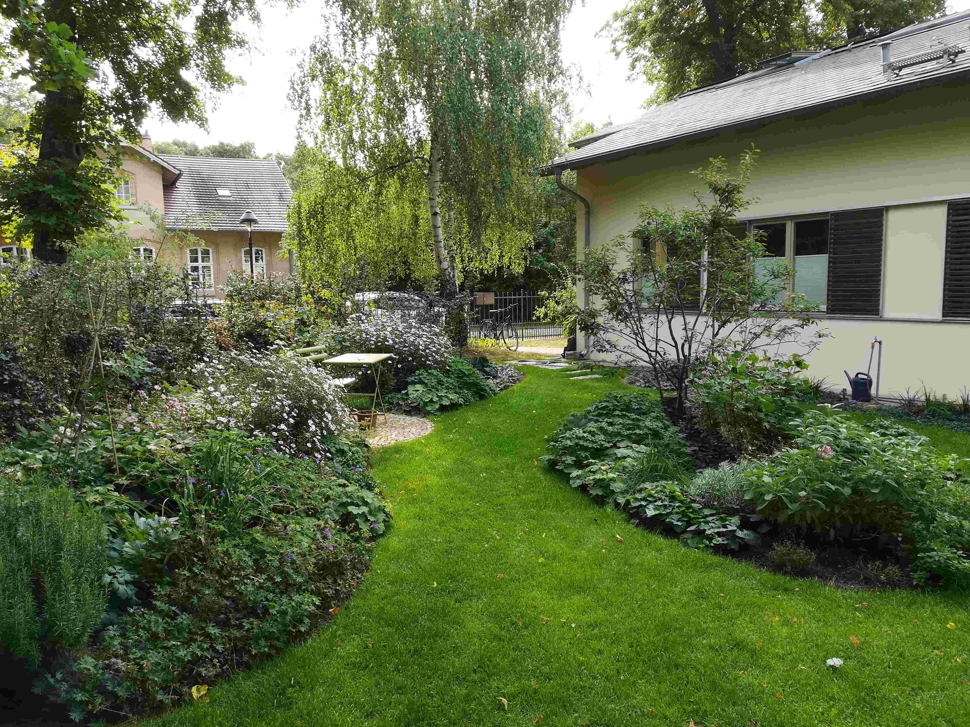 Der Garten nach der Umgestaltung