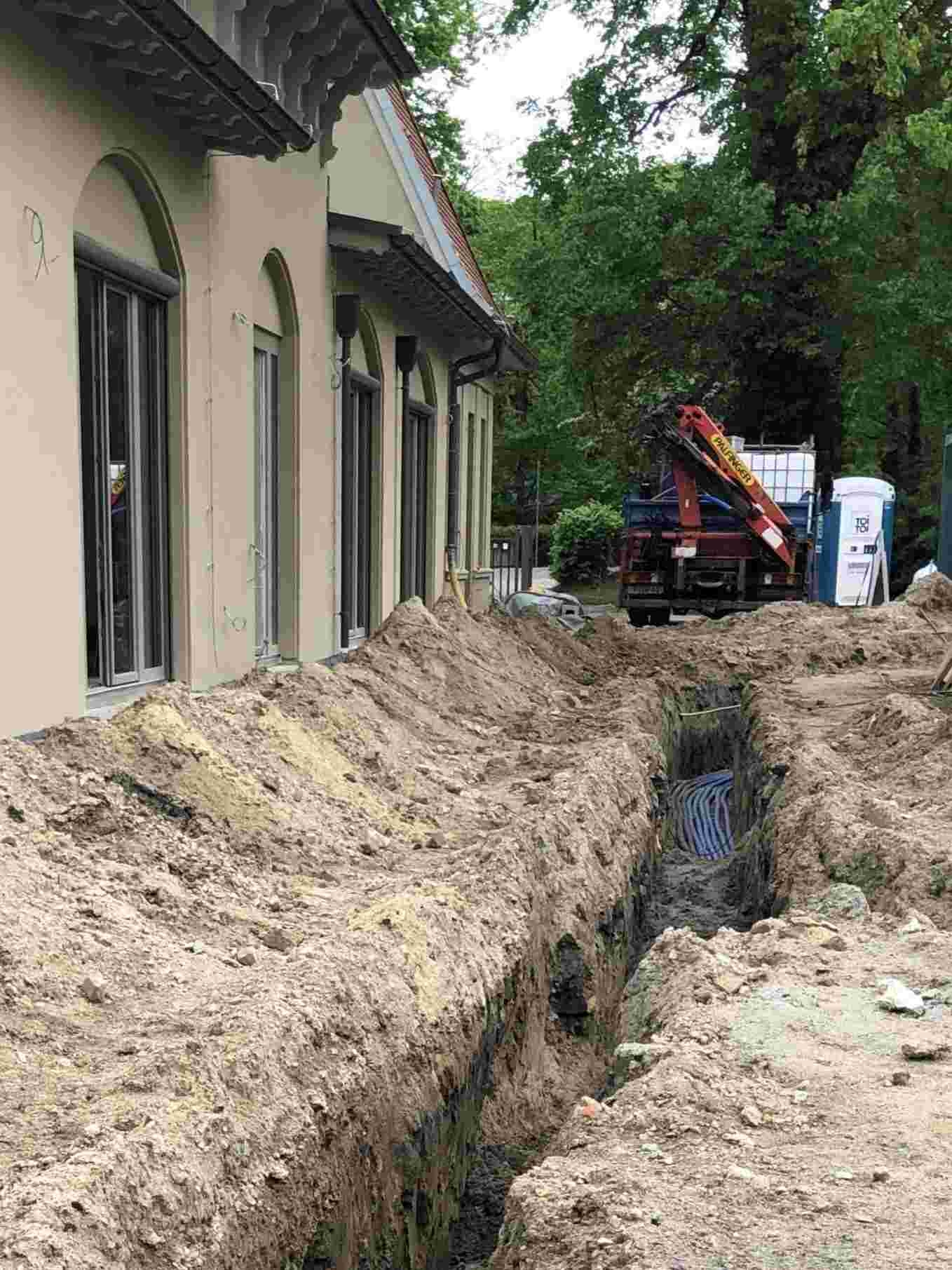 Leitungsbau - Juni 2021